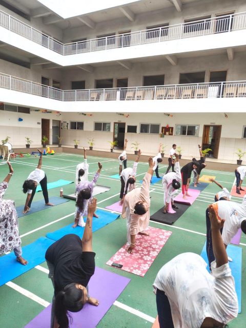 International Yoga Day Celebration🧘🧘‍♂️🧘‍♀️