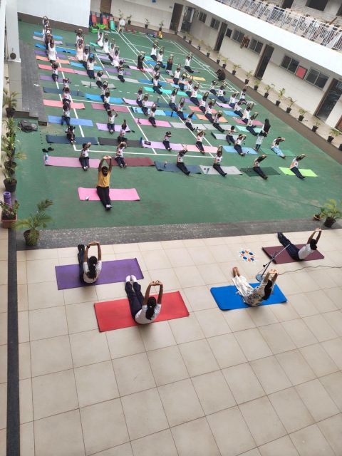 International Yoga Day Celebration🧘🧘‍♂️🧘‍♀️