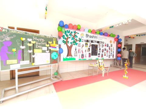 🌸 Teachers’ Day Celebration at Bhashini International School 🌸