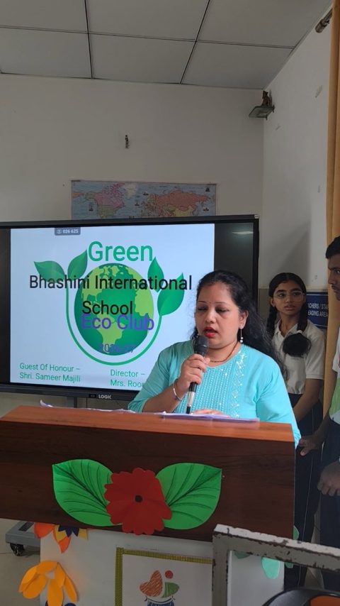🌿🌍 Eco Club Inauguration at Bhashini International School, Belagavi 🌍🌿
