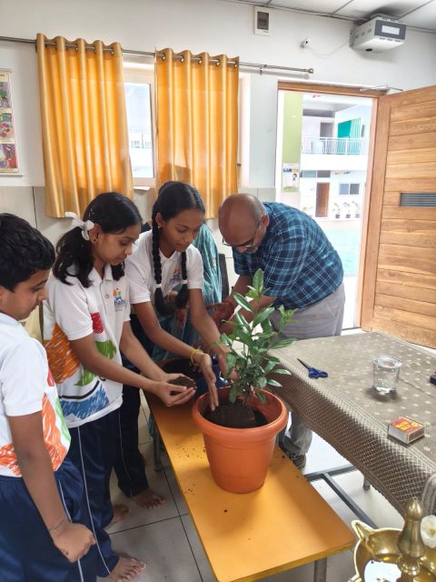 🌿🌍 Eco Club Inauguration at Bhashini International School, Belagavi 🌍🌿