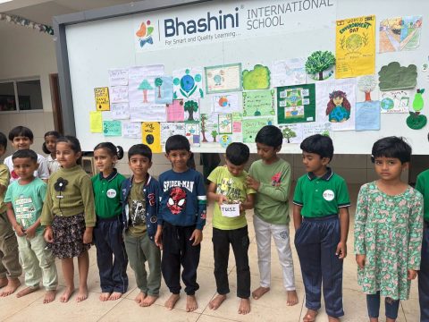 🌿 Van Mahotsava Celebration at Bhashini International School, Mandoli 🌿